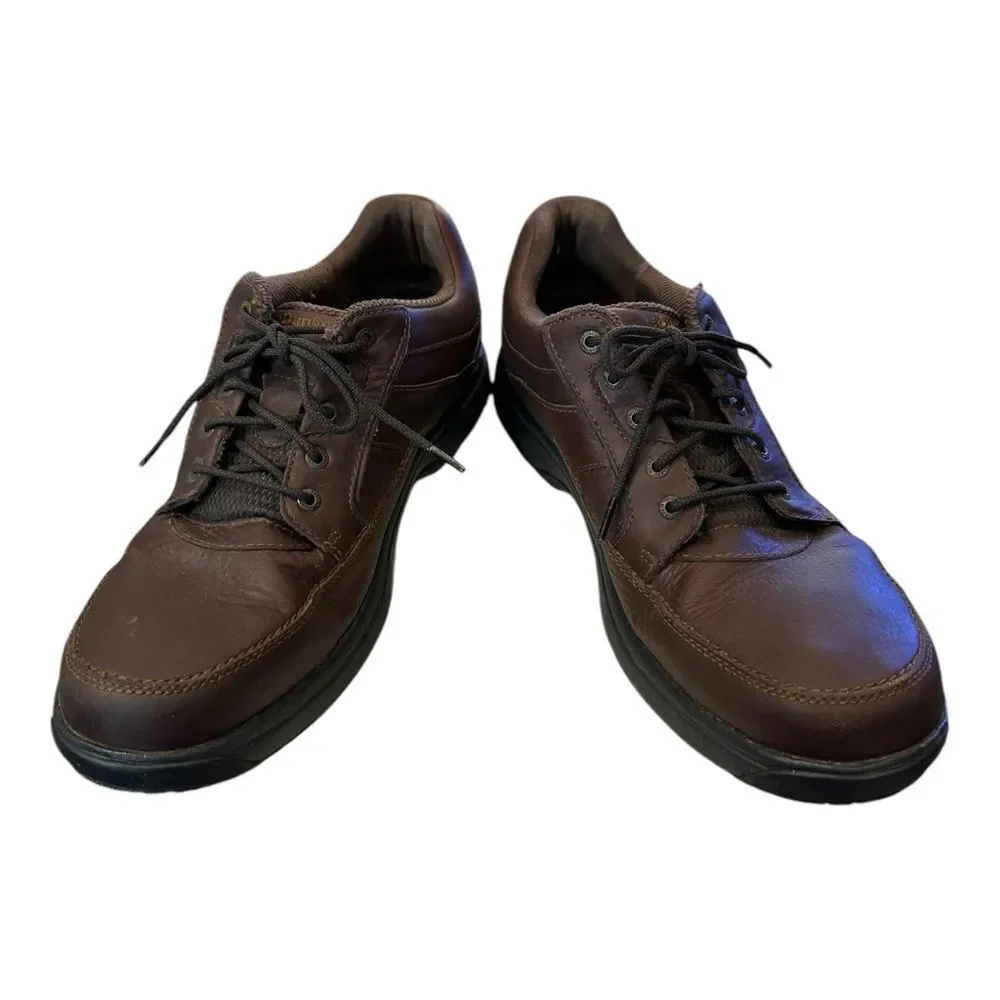 New Dunham Men's Midland Brown Leather Lace Up Oxford Shoes 9